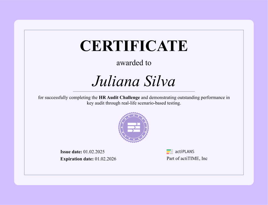 certification