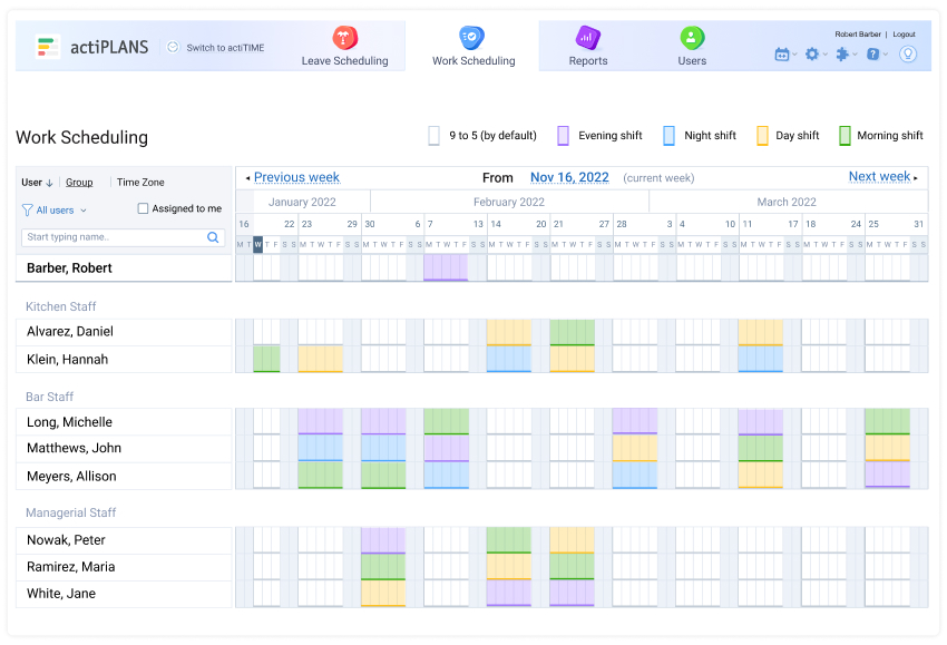 excel spreadsheet template for scheduling